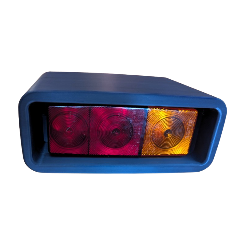 Lot de 2 supports de feux arrière avec feux pour tracteur Renault – Séries 51 S et 81 S – Image 4