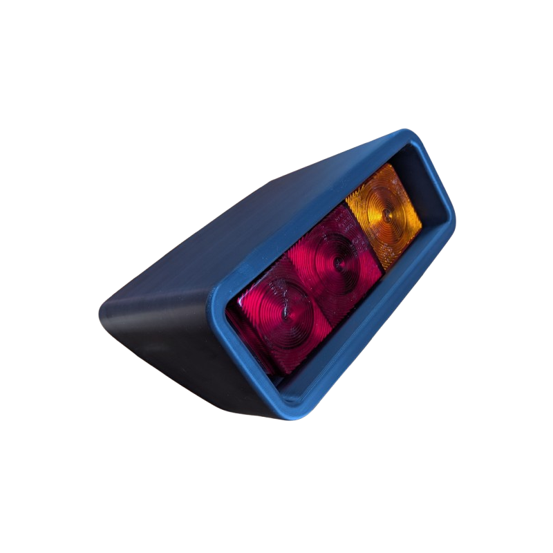Lot de 2 supports de feux arrière avec feux pour tracteur Renault – Séries 51 S et 81 S – Image 3