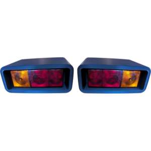 Lot de 2 supports de feux arrière avec feux pour tracteur Renault – Séries 51 S et 81 S